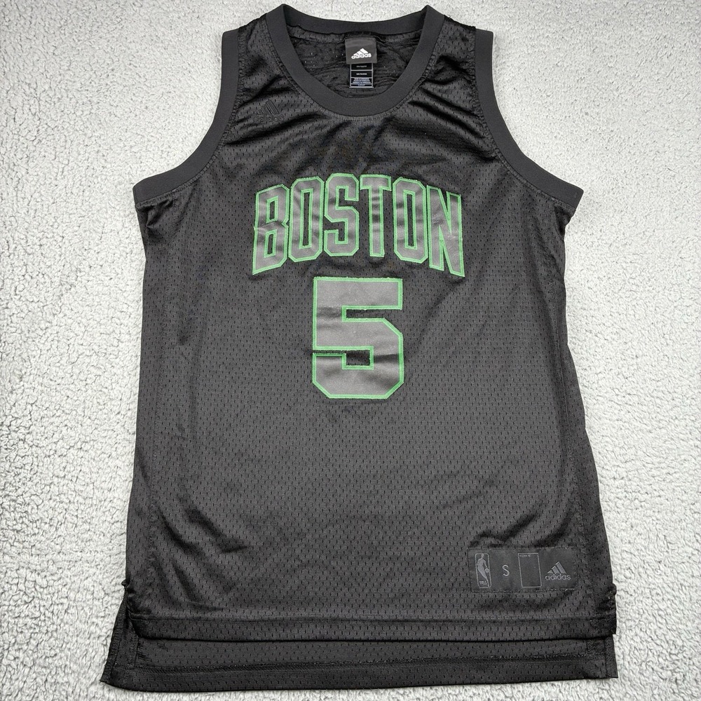 NBA Adidas Boston Celtics Kevin Garnett #5 Jersey Men's Small Black Swingman